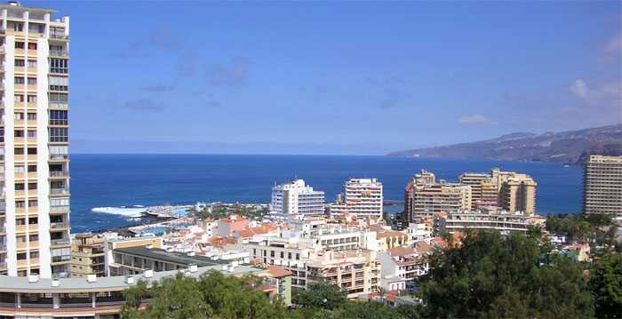 Puerto de la Cruz - Blick vom Taoro-Park